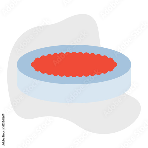 Creme Brulee icon vector illustration