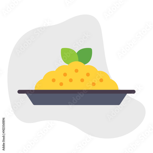 Risotto icon vector illustration
