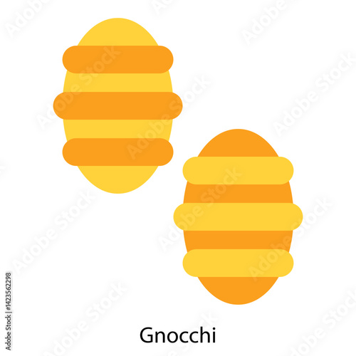 Gnocchi icon vector illustration
