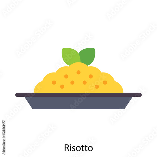 Risotto icon vector illustration