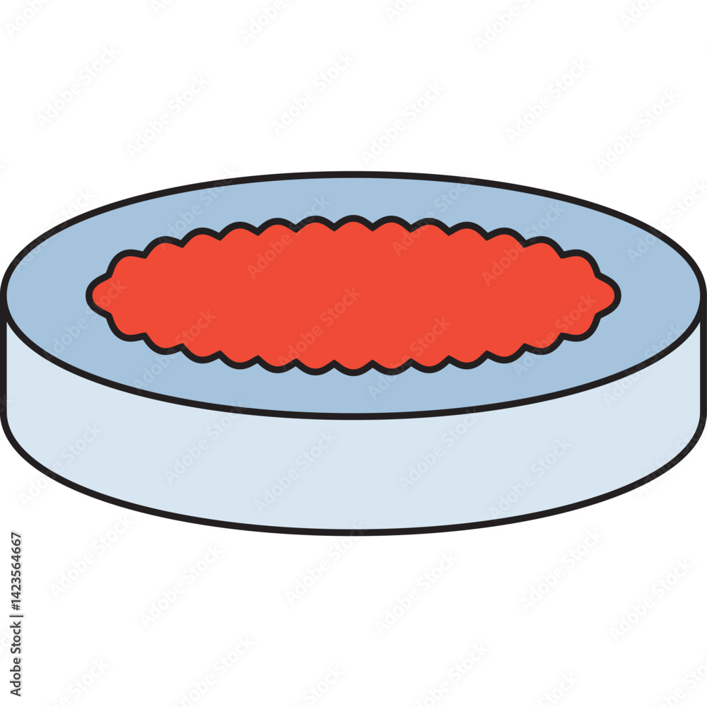 Creme Brulee icon vector illustration Creme Brulee icon vector illustration