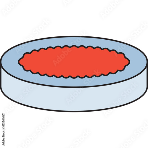Creme Brulee icon vector illustration