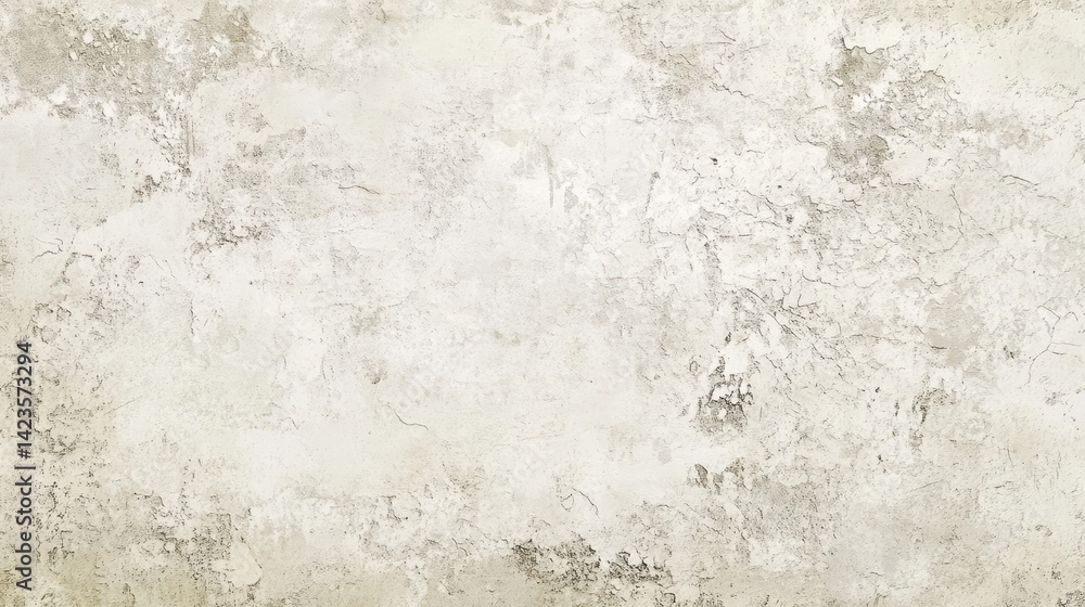 Fototapeta premium Ivory-toned background with soft floral cracks and Renaissance light