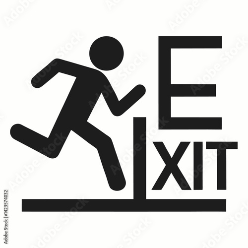 Emergency exit sign