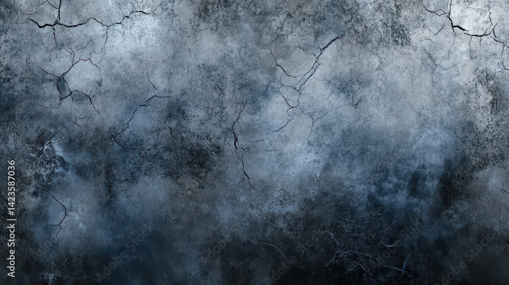 Haunted Gothic backdrop with swirling fog and stone base Haunted Gothic backdrop with swirling fog and stone base