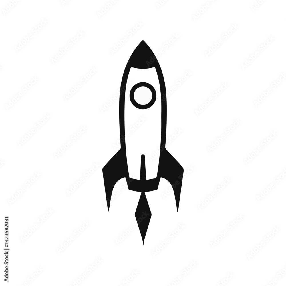 Rocket Design vector Rocket Design vector