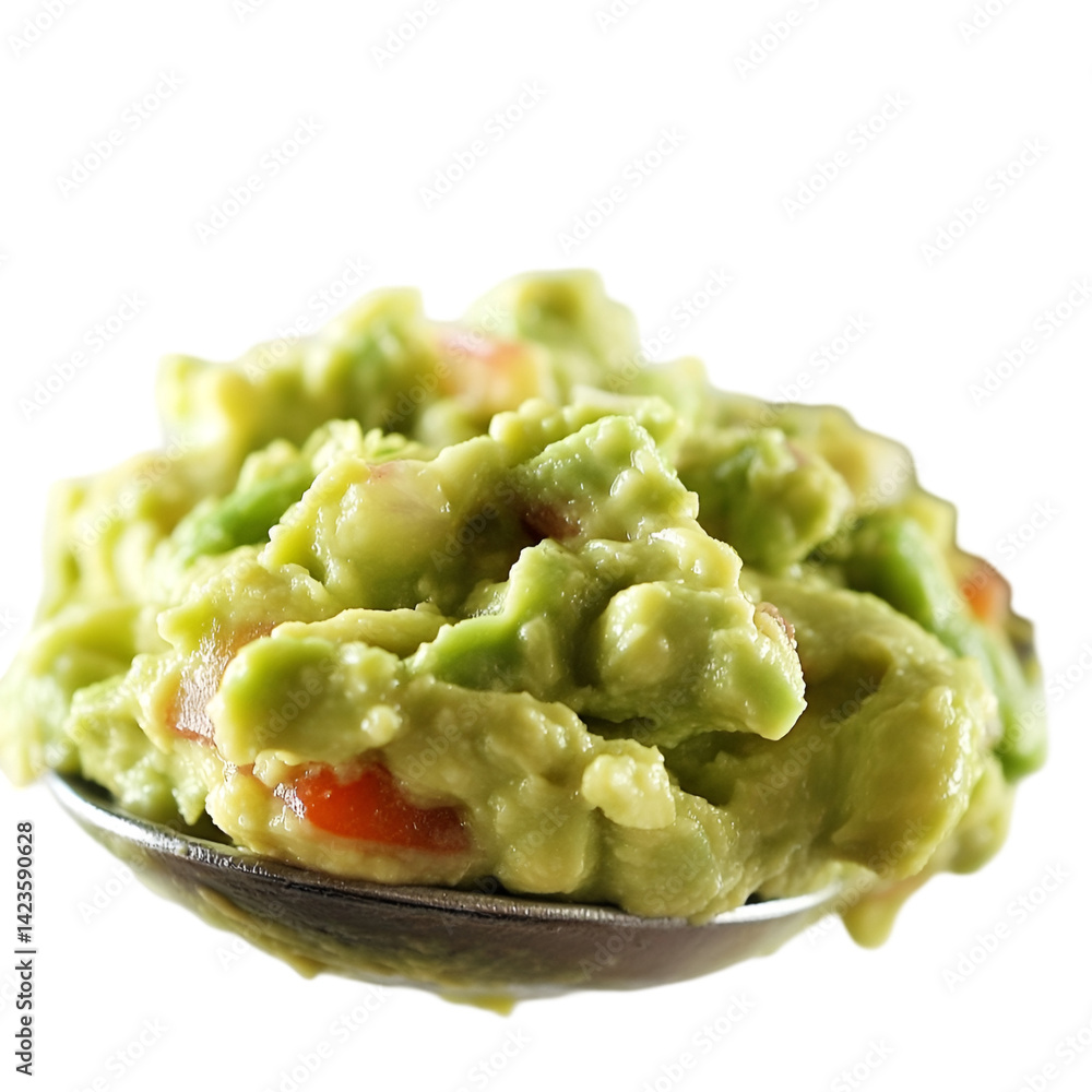 Guacamole isolated on white background
Guacamole isolated on white background