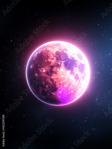 Pink Moon in Space (1)