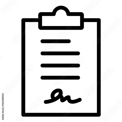 Contract Line Icon Style