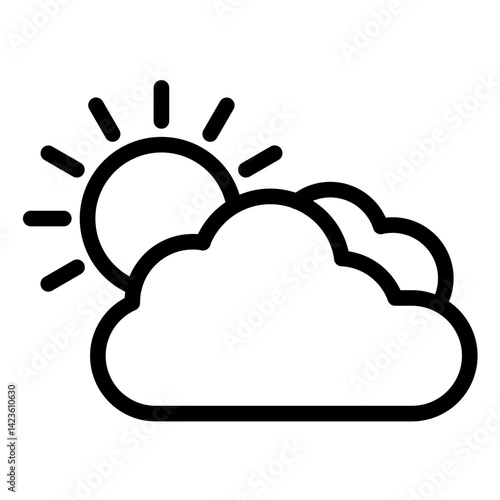 Day Line Icon Style