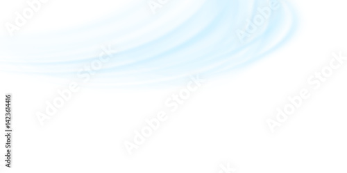 Air, wind effect isolated transparent background. Airflow overlay: fresh air for cleaning, cooling or changing the air. Wind Wave Effect. 3D vector illustration.