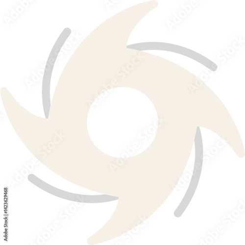 Cyclone icon vector illustration