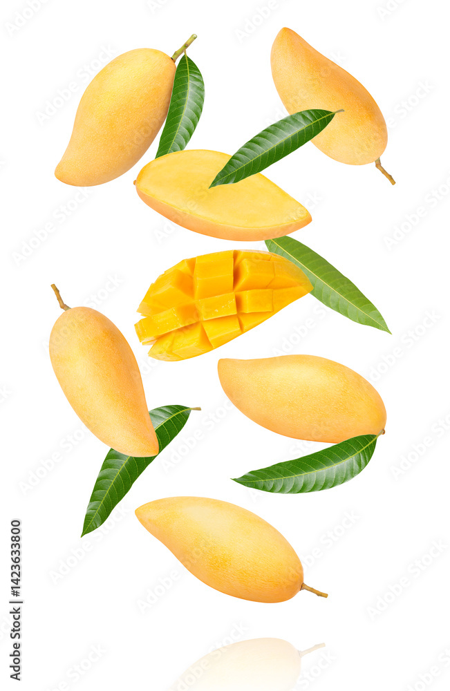 Ripe mango isolated Ripe mango isolated