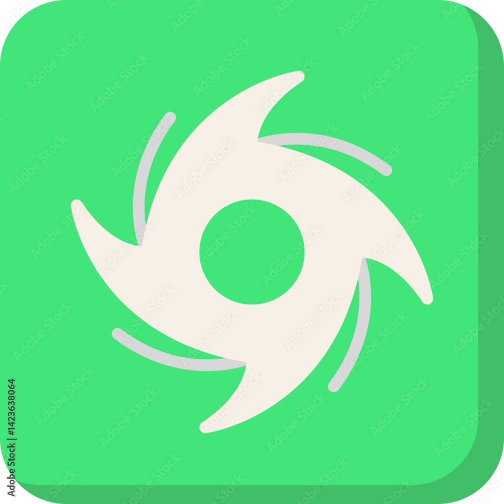 Fototapeta premium Cyclone icon vector illustration