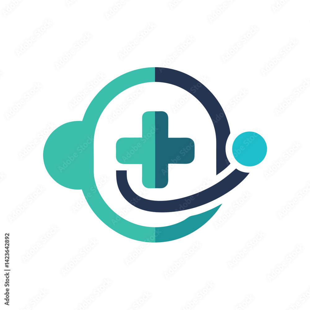Modern minimalist logo designed for healthcare applications focused on innovation and user experience in digital health solutions Modern minimalist logo designed for healthcare applications focused on innovation and user experience in digital health solutions