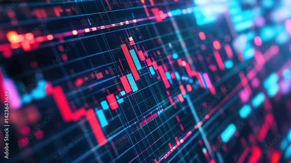Fototapeta premium A financial trading platform with robust reliability for real-time transactions.