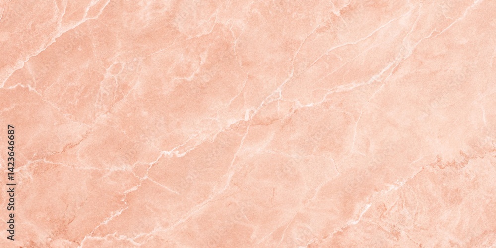 Fototapeta premium Pink Marble Texture with Natural Veining – Elegant Stone Background