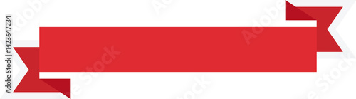 Red Ribbon with White Border Banner and Label - Flat Design Illustration Free Download Red Ribbon with White Border Banner and Label - Flat Design Illustration - GFXLoad