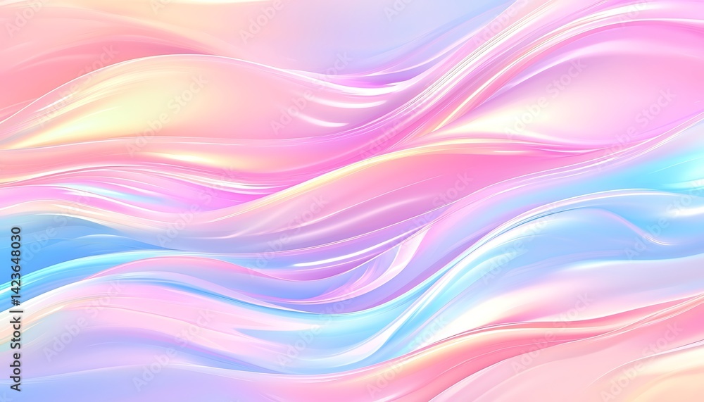Pastel Waves Abstract Background. (1) Pastel Waves Abstract Background. (1)