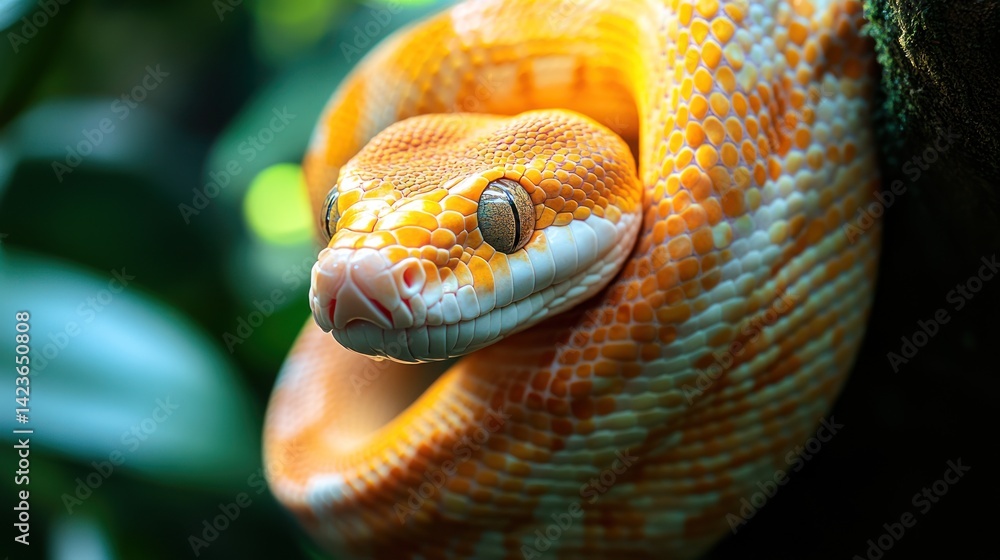 Fototapeta premium Orange Dream Snake