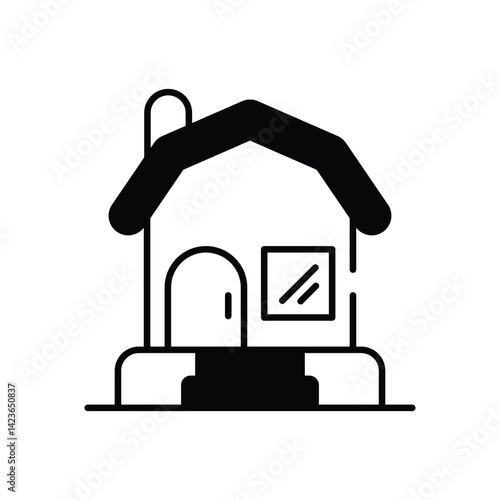 Cozy Cottage vector icon
