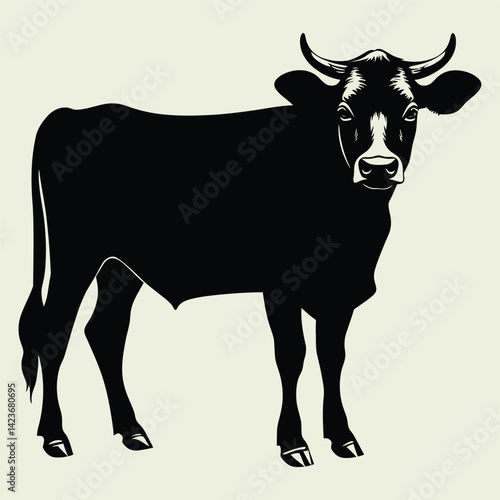 Cow Silhouettes, Agriculture