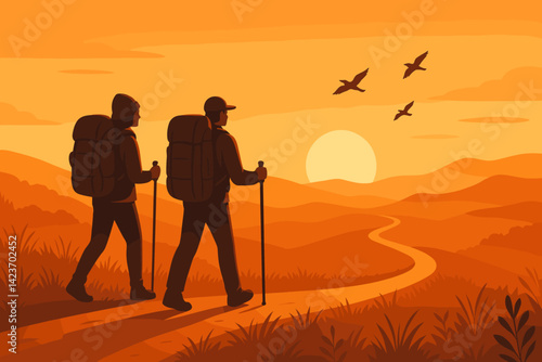 An early morning trek in nature that is truly inspiring with calm and clarity
