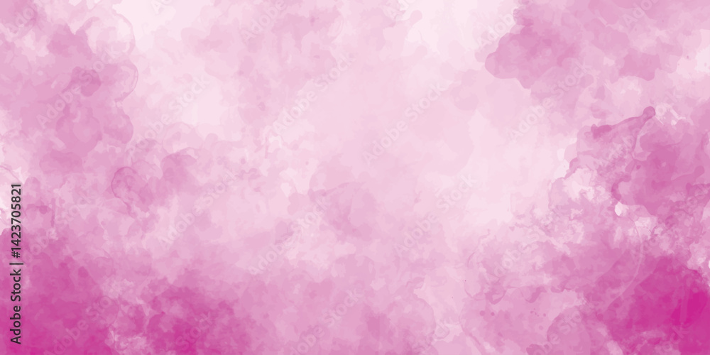 A gradient bold background transitioning from hot pink to  Colorful smoke swirls, abstract background
