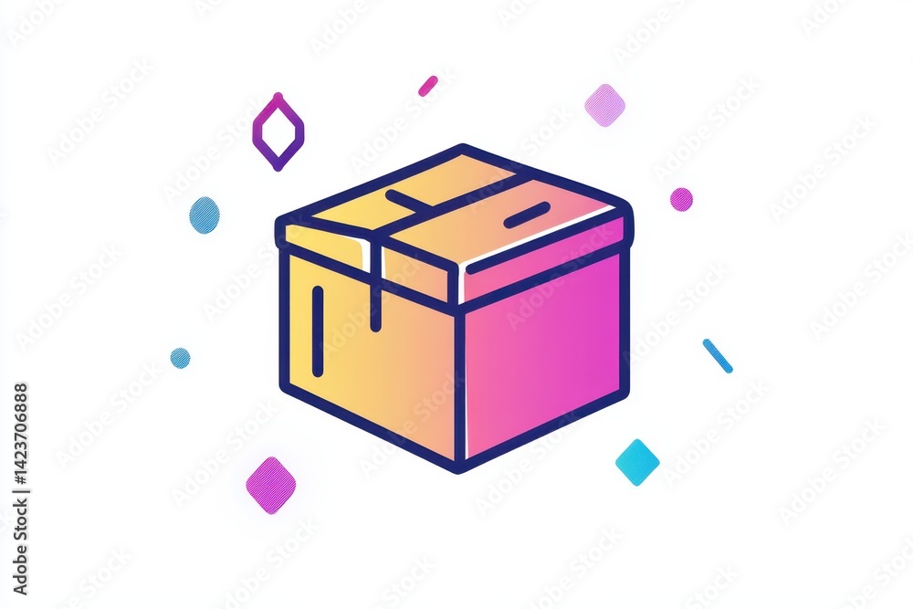 box line icon