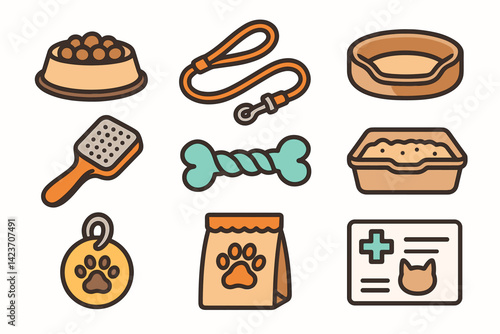 Products for the domestic care of cats and dogs