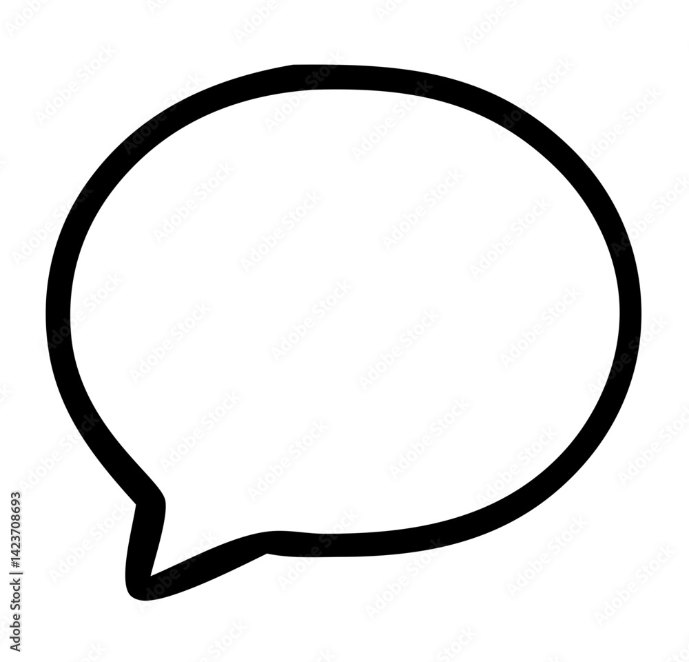 speech bubble icon vector illustration speech bubble icon vector illustration