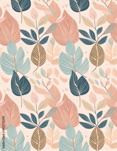 seamless watercolor floral pattern