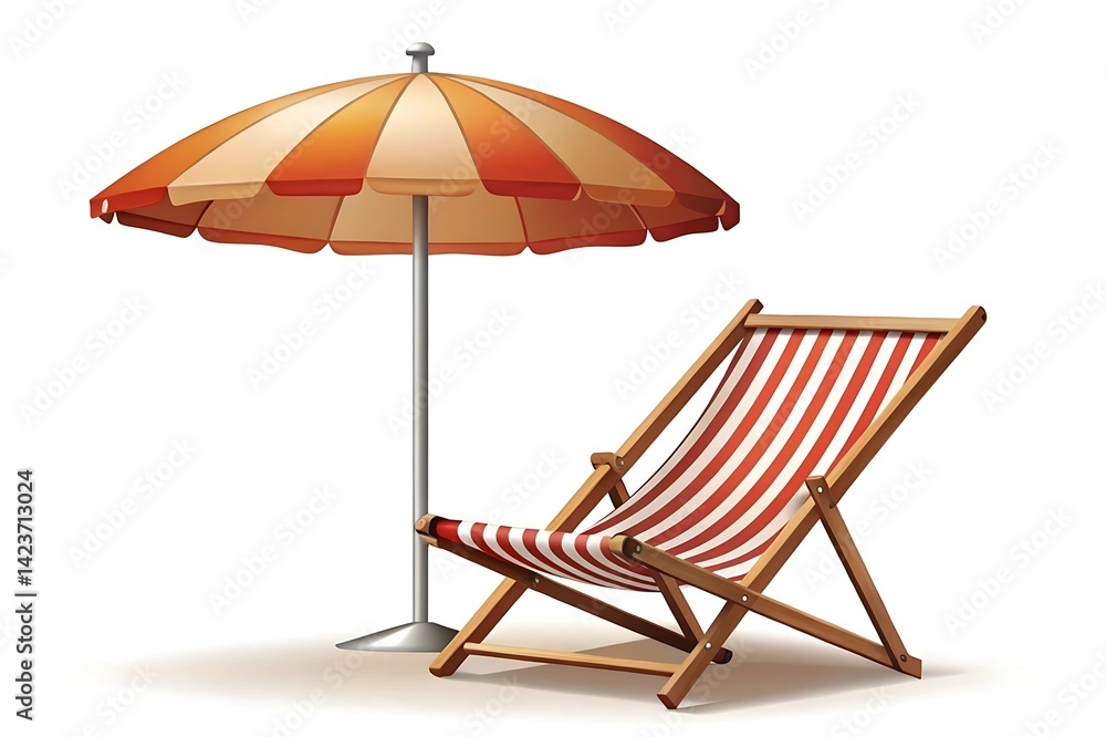 beach chair and umbrella beach chair and umbrella