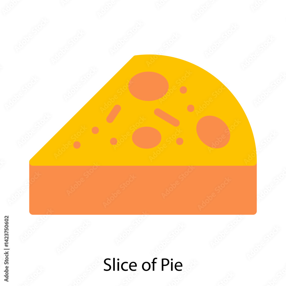 Slice of Pie icon vector illustration Slice of Pie icon vector illustration