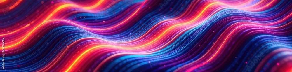 Fluid multicolored stripes, undulating lines, kaleidoscopic effect, swirl, kaleidoscope Fluid multicolored stripes, undulating lines, kaleidoscopic effect, swirl, kaleidoscope