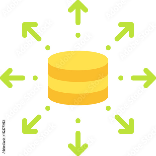 Ambiguity icon vector illustration