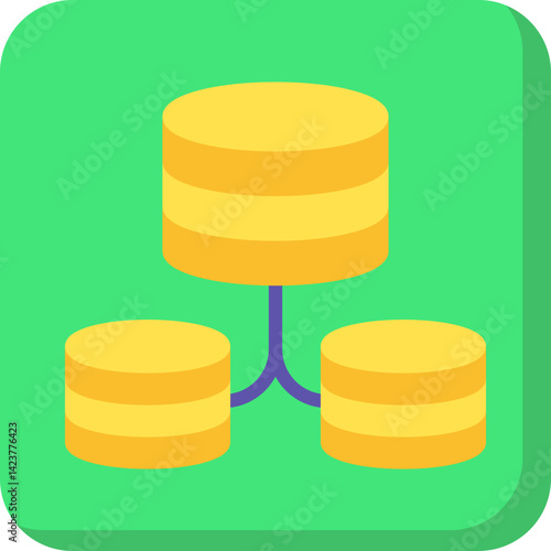Plurality of Sources icon vector illustration