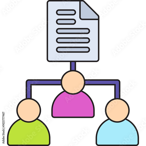 Classification icon vector illustration