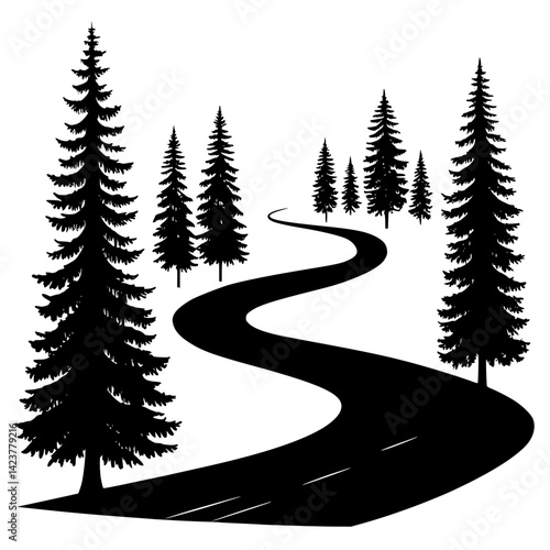 forest in winter