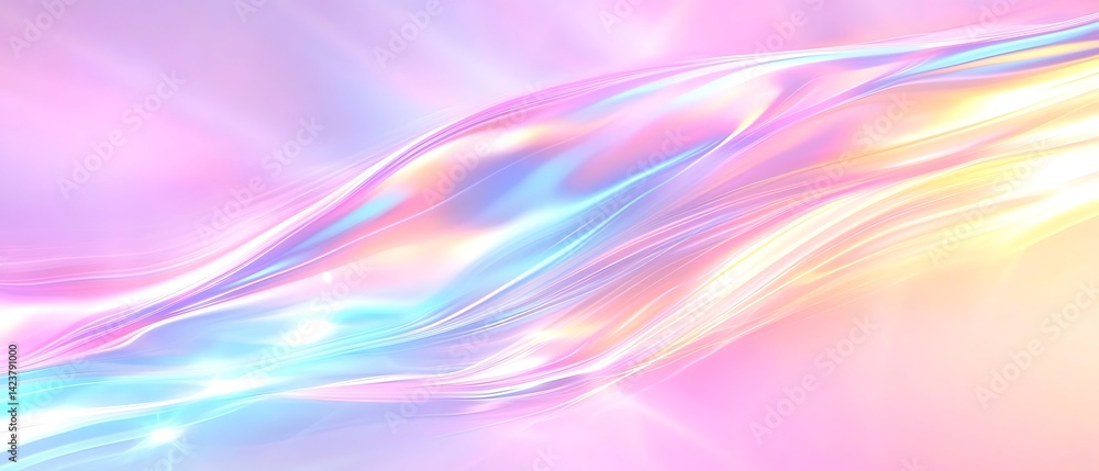 Pastel iridescent liquid flow. Pastel iridescent liquid flow.