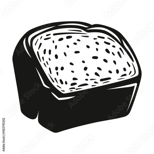 Bread Loaf Hand-Drawn Icon