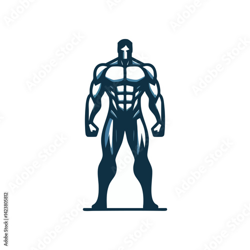 simple titan logo vector illustration