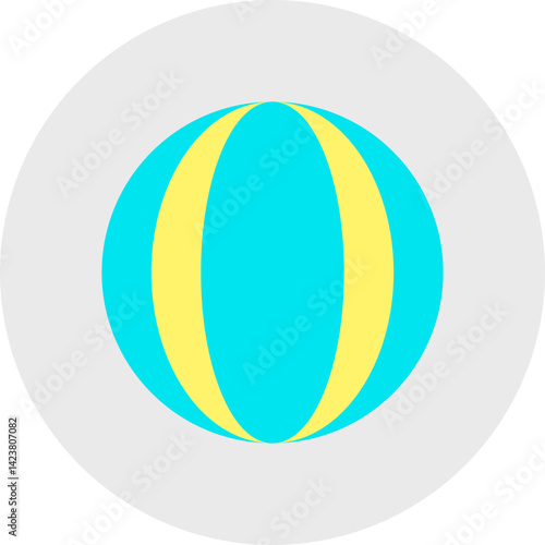 Ball icon vector illustration