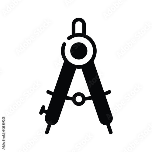 Grab this handy glyph icon of divider