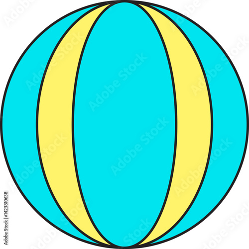 Ball icon vector illustration
