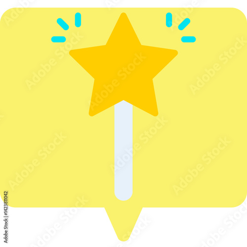 Magic icon vector illustration