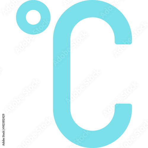 Celsius icon vector illustration