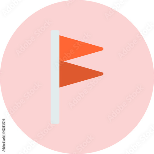 Gale Warning icon vector illustration