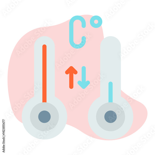 Degrees icon vector illustration