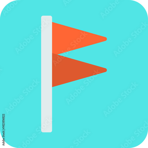 Gale Warning icon vector illustration